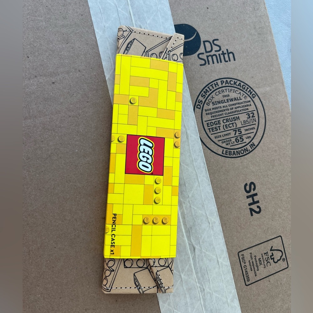 LEGO Bright Yellow Stationery Organizer